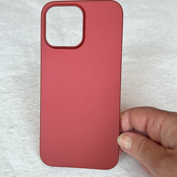 NWOT Totallee Cases iPhone 14 Pro Max Red Slim & Minimal Phone Case - Picture 3 of 7